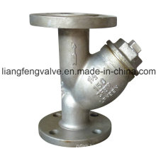 API 150lb Flanged Ends Y-Strainer with Stainless Steel